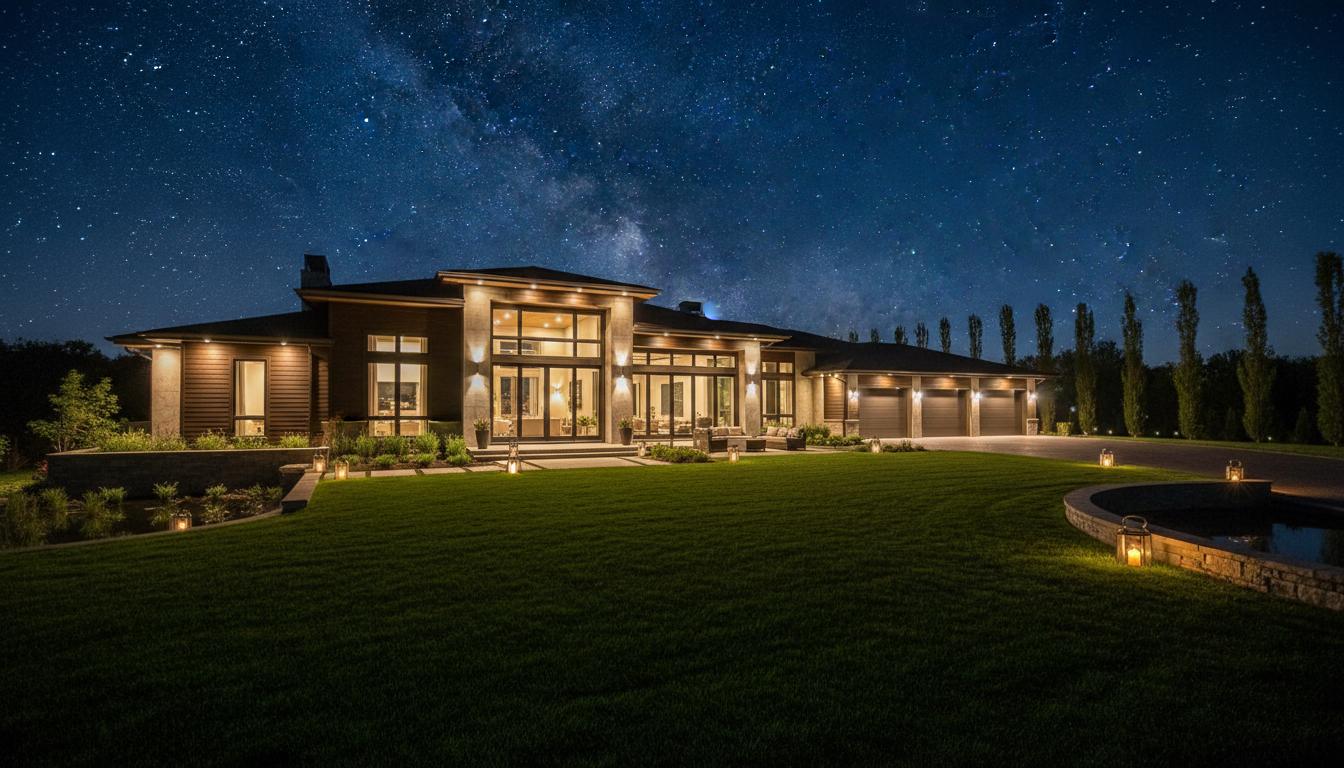 Villa nuit